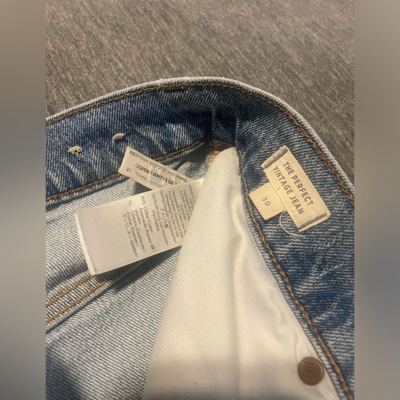 Madewell Perfect Vintage Size 30 FREE SHIP - Picture 15 of 16